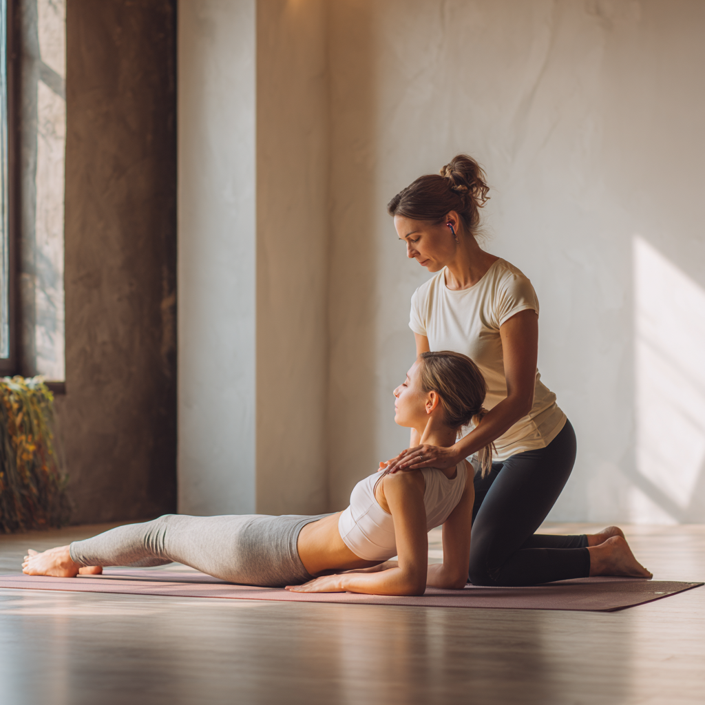 Групове заняття йогою